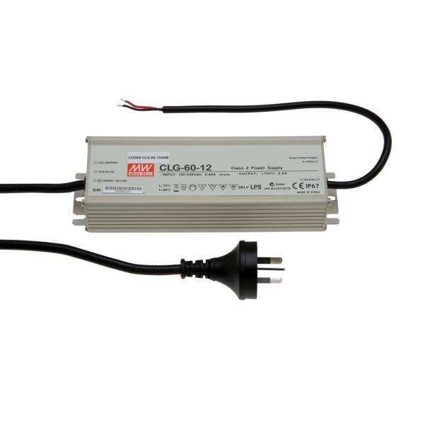 Mean Well MEAN WELL 60 Watt Rugged LED Driver IP67 - CLG-60-24 - BNR Industrial