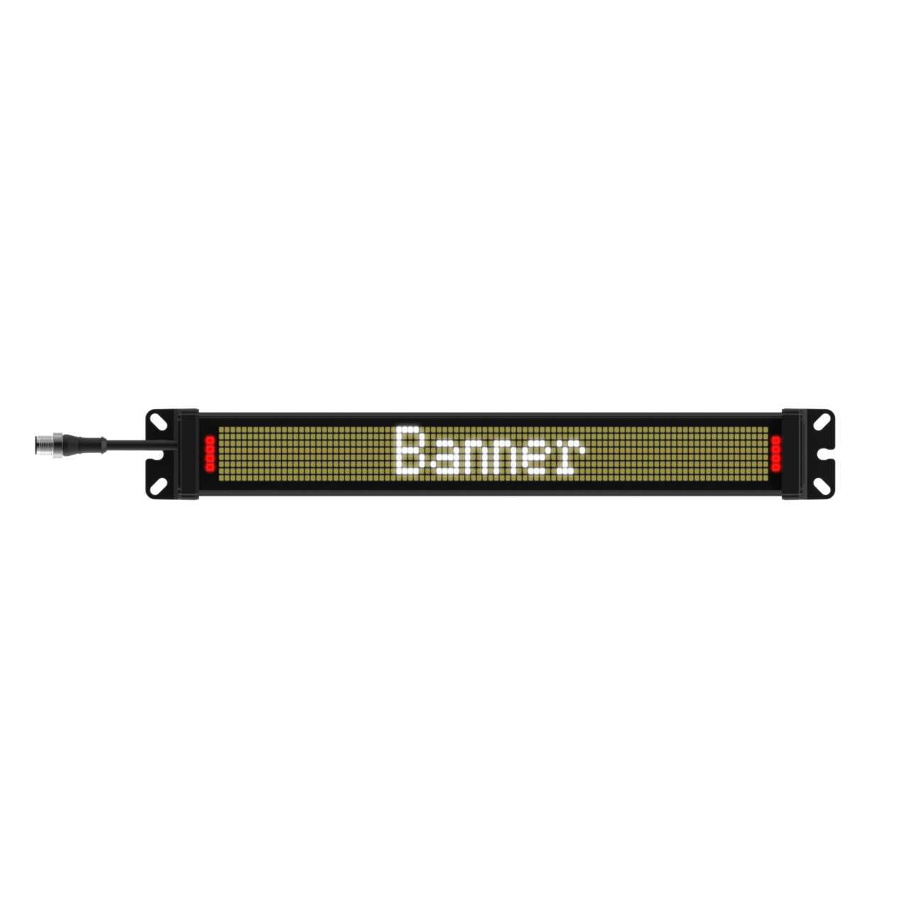 Banner Banner SD50P300WD15QP SD50 Status Display with 15 State Discrete, 300mm; 8 x 96 pixels, 12-30VDC - BNR Industrial